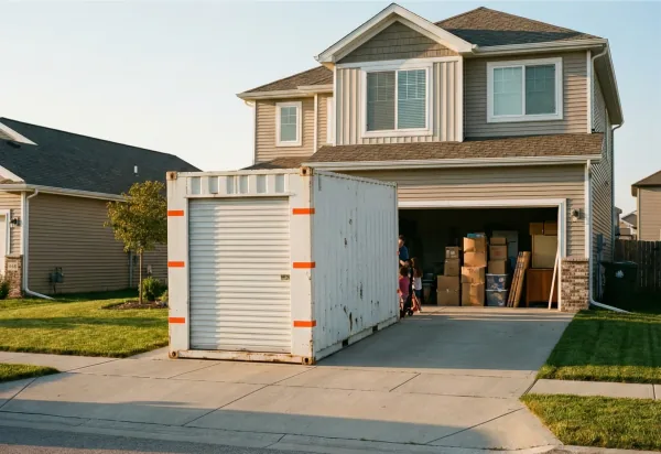 Storage container rental